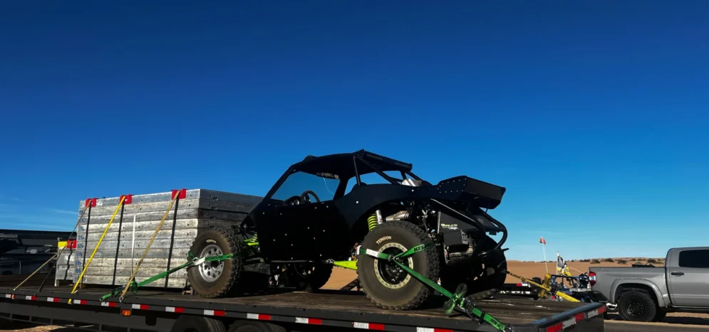 Professional off-road vehicle and equipment transport service across the United States