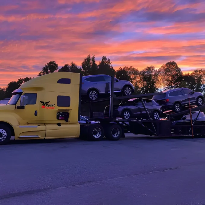 7_car_transported Multi vehicle transport case study by Xpert Trans