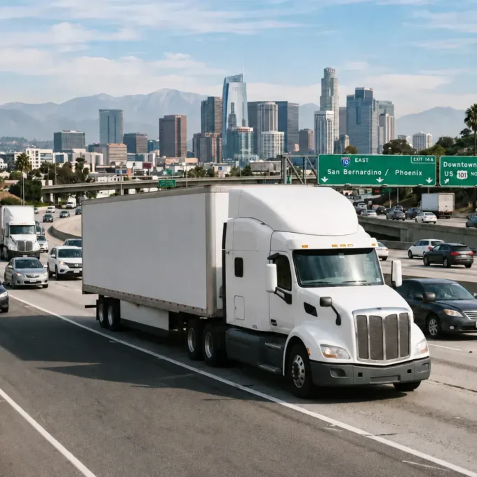 poster Reliable Freight & Logistics Solutions Across the U.S.